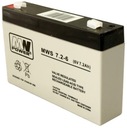 BATÉRIA AGM VRLA MW POWER MWS 7.2-6 6V 7.2AH MWS7.2-6 MWS7.2-6