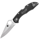 Spyderco Delica 4 Plain zatvárací nôž s klipom