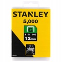 Sponka Sponky G 12mm 5000ks Stanley 1-TRA708T