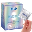 DUREX INVISIBLE CONDOM EXTRA MOISTURIZED 24