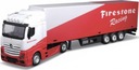 Mercedes Actros trailer Firestone Bburago 1:43