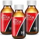 SEX ELIXÍR 3X 15ml KVAPKY NA LIBIDO A VZRUŠENIE