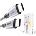 KÁBEL USB C RÝCHLO NABÍJANIE 1 m 100 W 20 G Typ C USB 3.2 Thunderbolt 4K DEKO