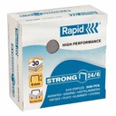 Rapid Strong 24/6 sponky 5000 ks strieborné