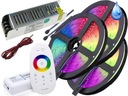 KIT 450LED pásik 15M RGB WHITE Vodotesný 5050