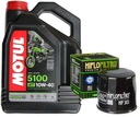 SADA OLEJOV MOTUL 5100 10W40 4L HF303 KAWASAKI ZX636 ZX-6R 13-20