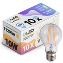 10x E27 LED žiarovka 1120lm 10W TEPELNÉ VLÁKNO