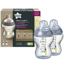 TOMMEE TIPPEE Zdobená FĽAŠA 2 x 260ml 0m+