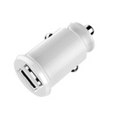 12V 24V univerzálna mini nabíjačka do auta 2 USB port 3.