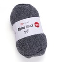 Yarnart Alpine Alpaca Nová 150 g / 120 m farbu 1436 Tmavo šedá