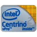 Nálepka Intel Centrino 2 vPro 16 x 21 mm