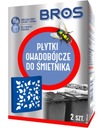 BROS INSEKTICÍDNE TAŠTIČKY NA ODPADOVÉ KOŠE JED NA MUŠKY