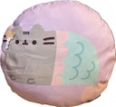 VANKÚŠ PRE MAČKU okrúhleho tvaru PUSHEEN 42 X 44 CM RUŽ