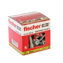 Fischer DUOPOWER S hmoždinka so skrutkou 10x50 25ks