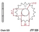 JT JTF520.15 PREDNÉ OZUBENÉ KOLO