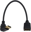 DisplayPort DP M/F LOWER kábel adaptéra 0,3M