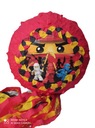 LEGO NINJAGO narodeninová piñata + palica na rozbitie + farebné konfety