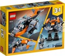 SADA LEGO CREATOR CYBERDRON 3 v 1 31111