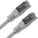 FTP patchcord, Cat.5e, RJ45 M - RJ45 M, 25 m, chróm