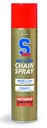 CHAIN ​​​​GREASE S100 400 ml Dry Lube CLEAR