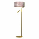 Stojacia lampa ZIGGY PINK Gold/Pink 1xE27