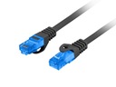 LANBERG PATCHCORD S/FTP CAT.6A 10M ČIERNA LSZH CCA (FLUKE PASSAL)