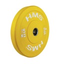 Olympijská gumová váha CBR15 15 kg HMS