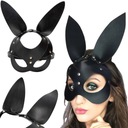 BDSM Bunny Mask Eko-koža Elegantná a odvážna