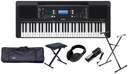 YAMAHA PSR E-373 E373 KĽÚČ Z KLÁVESNICE + SÚPRAVA KURZOV15