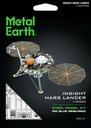 Metal Earth, model zostavy InSight Mars Lander.