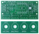 Predzosilňovač s TDA1524A, AVT1634 PCB