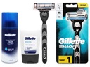 GILLETTE MACH3 holiaci strojček + KOMFORTNÝ GÉL + LOTION 75 ml