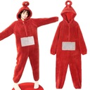 TELETUBBIES ONESIE PYŽAMOVÉ ŠATY TELETUBBIES ČERVENÉ L