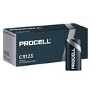 10x lítiová batéria Duracell Procell CR123