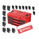 Qbrick System ONE Drawer 3 Toolbox 2.0 Red Ultra HD zásuvkový box