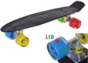 SKATEBOARD SO SVIETIACIMI KOLIESKAMI ENERO 22 LED CLASSIC