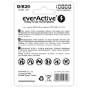 everActive R20/D Ni-MH batérie 10000mAh 2 ks