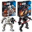 LEGO Star Wars Mech x2 – 75368 Darth Vader + 75370 DARČEK KU DŇU DETÍ