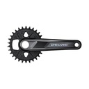 12-rýchlostné kľuky Shimano Deore FC-M6100 30T 175 mm 52 mm