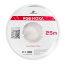 RG6 Spacetronik HOKA 102 CU kábel Dualshield 25m