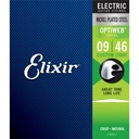 Struny Elixir pre elektrickú gitaru Optiweb 9-46