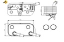 OLEJOVÝ CHLADIČ BMW E39 E38 5 7 95- NRF