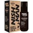 Olej na starostlivosť o bradu a fúzy Nishman Beard & Moustache 75 ml