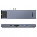 BASEUS HUB 7v1 pre MacBook USB-C/HDMI/RJ45/USB/SD