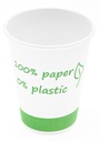 Hrnček 420 ml papier - 0% biologicky odbúrateľný plast