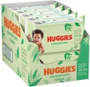 Huggies prírodné vlhčené obrúsky z aloe vera 10 x 56