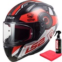 Prilba LS2 FF353 Rapid Stratus Black Red Silver S