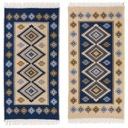 KILIM KOBEREC ROMBY BLUE 60x120