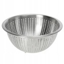 COLANDER COLANDER oceľové kuchynské sitko 24 cm na umývanie ovocia a zeleniny, oceľ