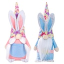 2ks veľkonočných bábik Gnome Ornament Bunny Gnome